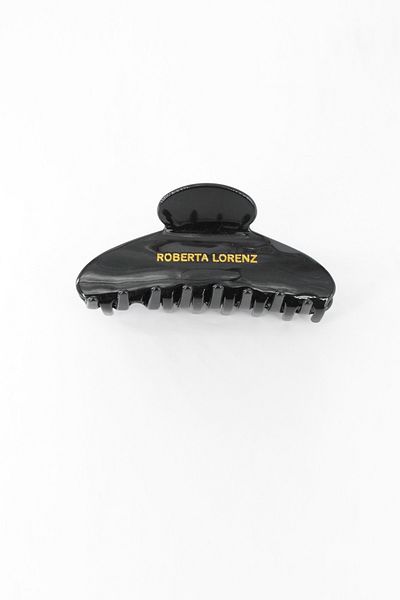 Roberta Lorenz Written Black Color High Quality Latch Buckle/ 10 cm
