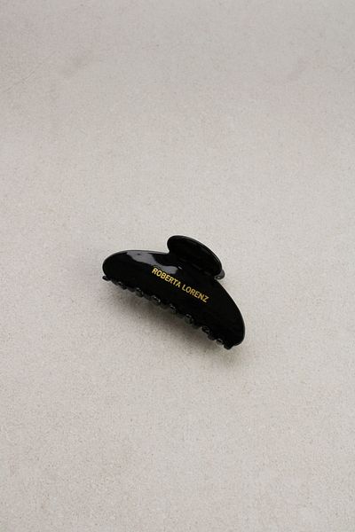 Roberta Lorenz Written Black Color High Quality Latch Buckle/ 10 cm