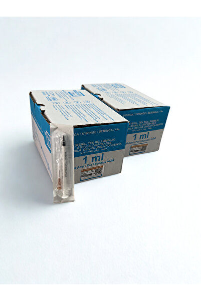 Berika BERİKA 1CC (1ML) ENJEKTÖR KAHVERENGİ 26G 2 ADET 100'lü PAKET