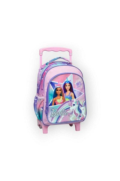 Barbie Troler Ghiozdan, Barbie Unicorn, 30 x 25 x 15 cm, Roz Multicolor