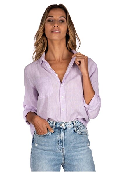 Piola Club Cămașă de in pentru femei Relax Fit