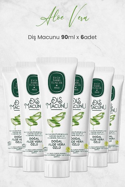 Eyüp Sabri Tuncer Toothpaste with Aloe Vera Extract 90 ml