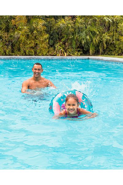 hediyecik Transparent Ocean Patterned Pool and Sea Glitter for 6-10 Years Old Children - 61 Cm