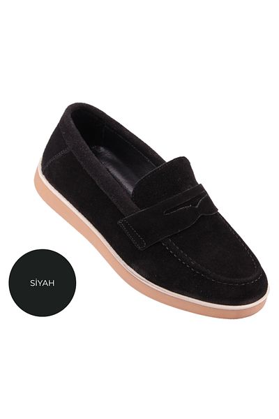 DETECTOR : Velmo Γνήσιο Suede Leather Ανδρικά Loafer Παπούτσια 1413 – Navy Blue |   Μαύρο |   Αμμός |   Καπνιστό