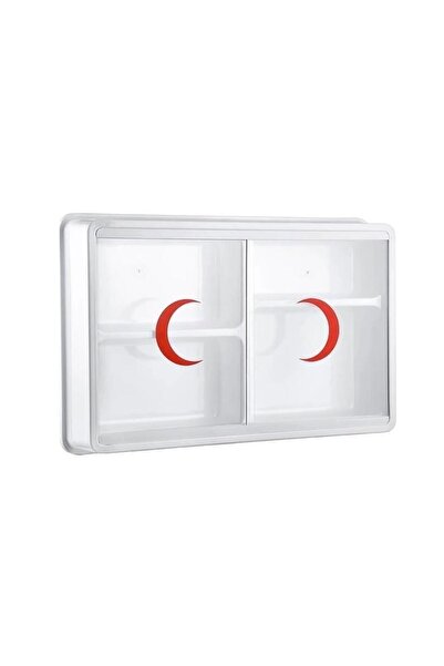 Geseus Çelik Ayna Ecza Dolabı 47x30x10cm PVS Camlı 158