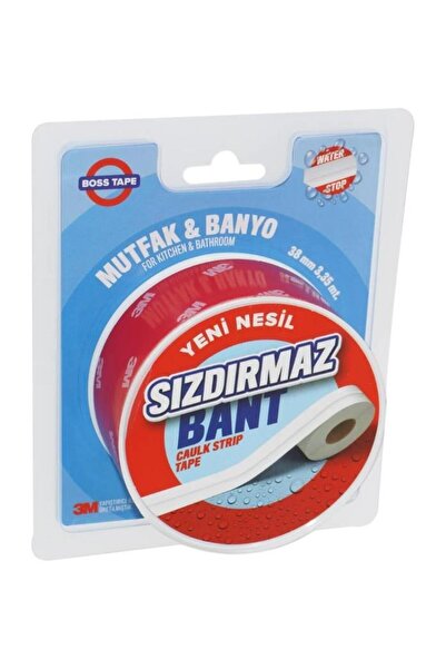 Geseus 3M Mutfak Banyo Su Sızdırmaz Bant Lavabo Pencere Tezgah Sızdırmazlık B...