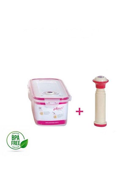 Geseus Moon Star Mlock Vacuum Storage Container 1.25 Lt Pump-Mvb-189