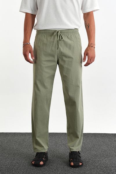 Redline Ανδρικό παντελόνι Defy Comfortable Fit Linen Look