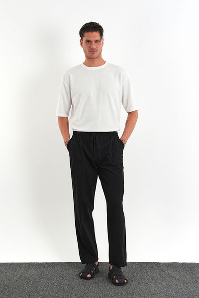 Redline Ανδρικό παντελόνι Defy Comfortable Fit Linen Look