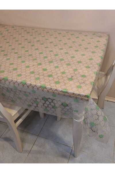 Başak Ev Tekstili Imported PVC Oilcloth - Patterned Removable Tablecloth