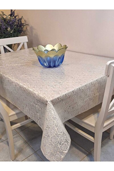Başak Ev Tekstili Imported PVC Oilcloth - Patterned Removable Tablecloth