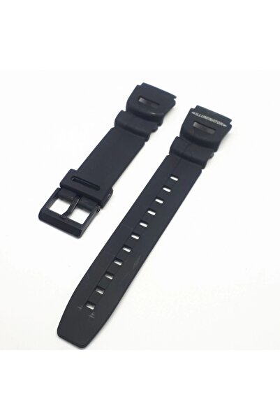 atasaat حزام ساعة من البلاستيك السيليكون عالي الجودة متوافق مع Casio Ws-300