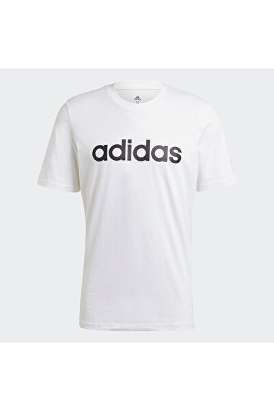 adidas شعار خطي مطرز أساسيات تيشورت