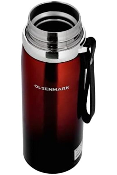 Olsenmark 600ml Vacuum Insulated Water Bottle | Stainless Steel, Leak-proof, Hot & Cold, Travel Friendly