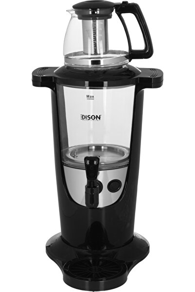 Edison Samovar Kettle with Glass Teapot 2x1 2L / 1.0L 2200W