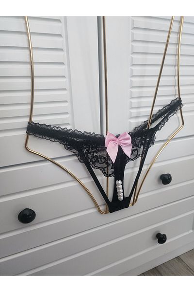 G&H UNDERWEAR String Thong with Pearls
