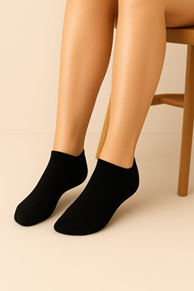 BENİSA ÇORAP 6 darabos bambusz női csizma fekete zokni varrat nélküli prémium dobozos, légáteresztő