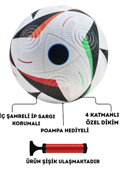 Mhm Collections Futbol Dünya Kupası 2026 Tasarım Futbol Topu 4 Astarlı No:5 4...