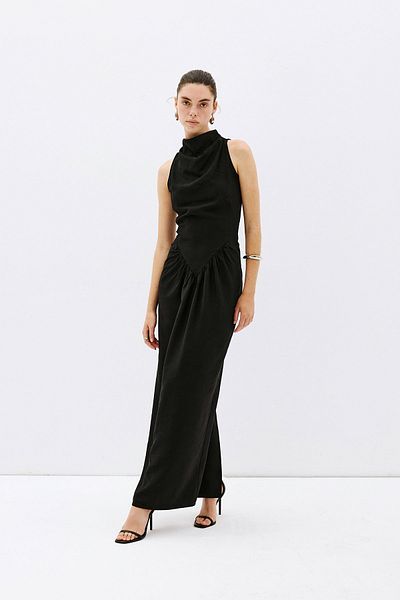 VATKALI Rochie maxi exclusivă drapeli