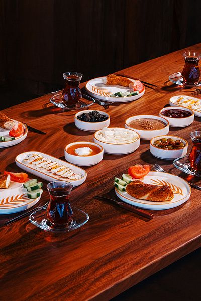 Lileria Başak Handmade 14 Piece Breakfast Set for 6 People