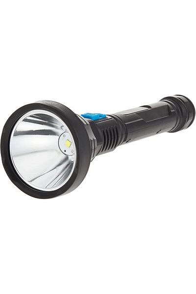 Olsenmark Rechargeable Led Flashlight 6800mah, Ipx6 Waterproof, Long Range 5000m