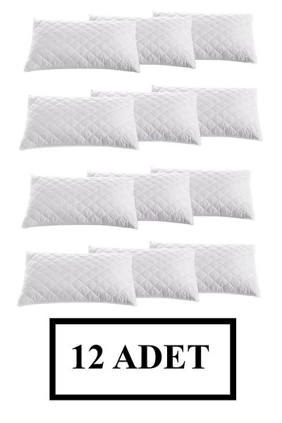 ADARYA HOME 12 Bucuri Matlasata Fermoar Protectie Perna Saltea 50x70 cm