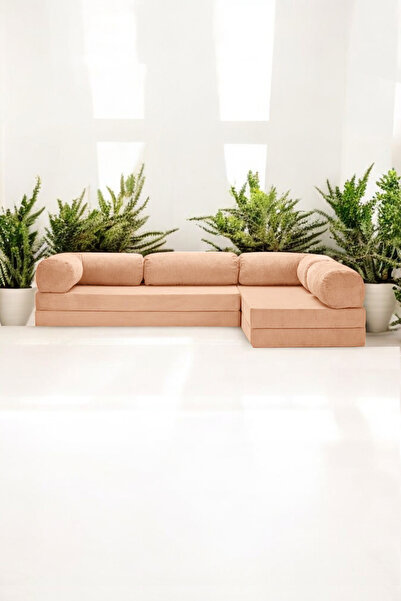 MiniWood Köşe Koltuk Takımı Lego Koltuk Sünger Yataklı Kanepe Tv Koltuğu