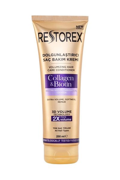 Restorex Plumping Hair Care Cream Collagen & Biotin 250 ml