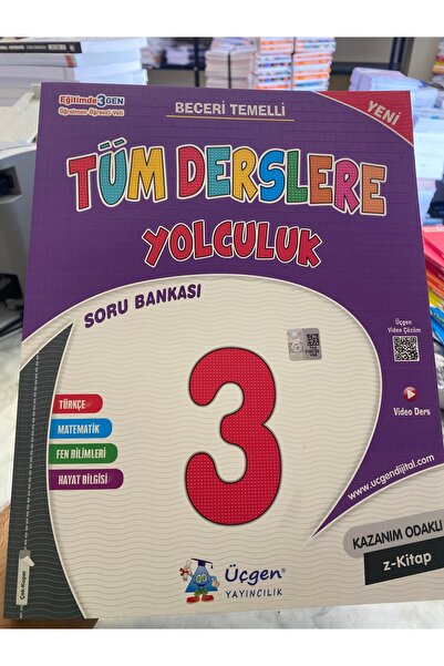 Üçgen Yayıncılık Üçgen 3.Sınıf Tüm Derslere Yolculuk Soru Bankası