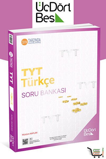 Üç Dört Beş Yayıncılık 3 4 5 Yayınları Tyt Türkçe Soru Bankası 2025
