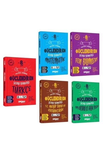Ankara Yayıncılık Ankara Yayıncılık 8.sınıf Güçlendiren Soru Bankası Seti 5 K...