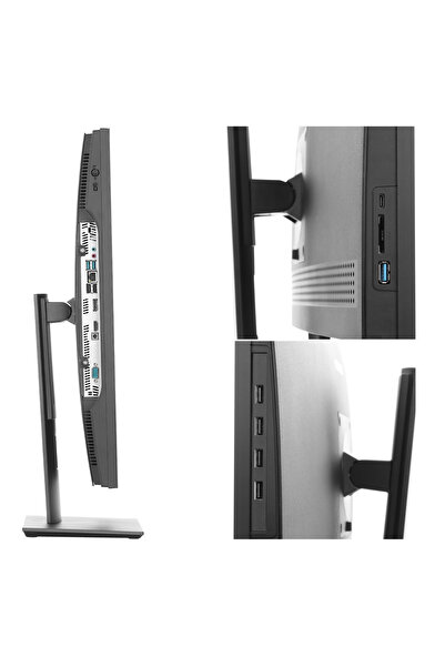 Green Gt24 Intel Core I5 12400 Işlemci 8gb Ddr4 Ram 512gb M2 Ssd 24" Fhd Freedos Siyah All In One B