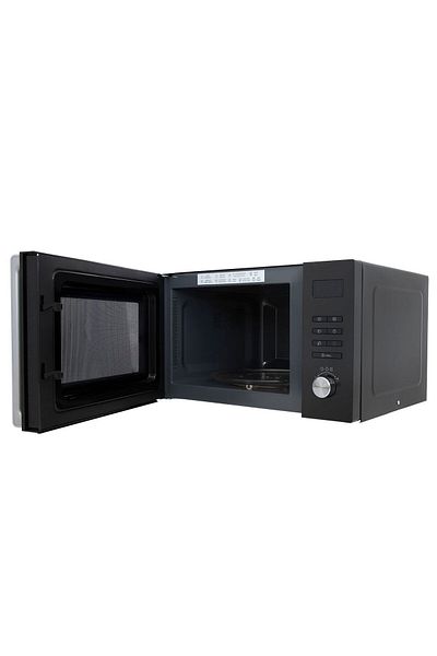 Edison black digital electric microwave 25 litres