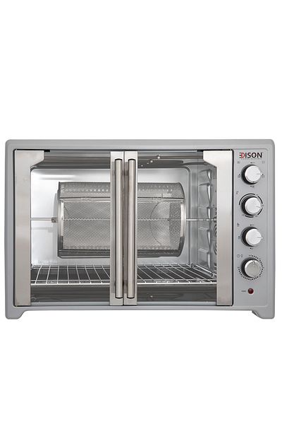 Edison oven Hummer silver 75 litres