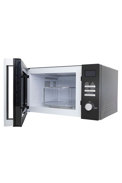 Edison black digital electric microwave 28 litres
