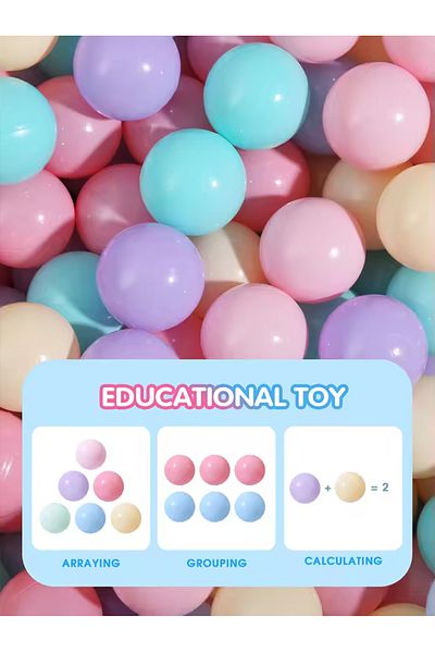 Choice Maca-6colors Colobobo Baby Plastic Ball Pit Balls 5.5cm 100pcs Colorful Soft Ocean Ball For Children