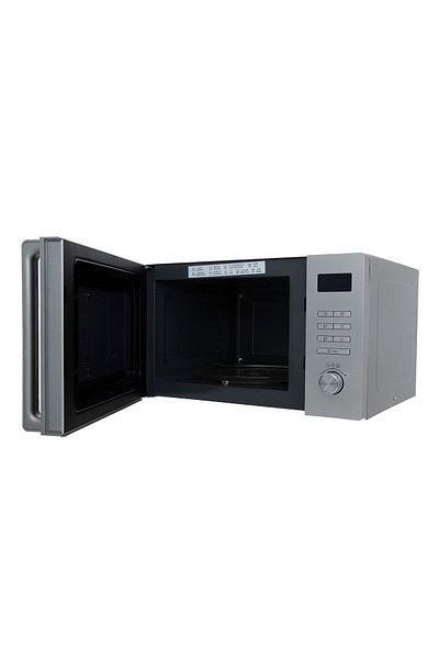 Edison silver digital microwave, 5 temperature levels, 25 litres
