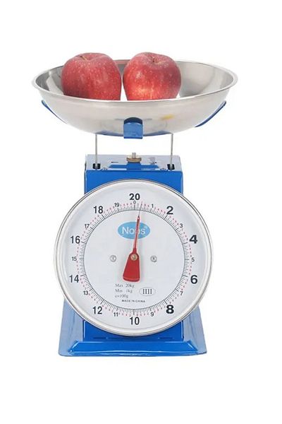 Generic Mechanical Kitchen Scale With Stainless Steel Bowl - 20kg Capacity, High Accuracy, Easy To Use