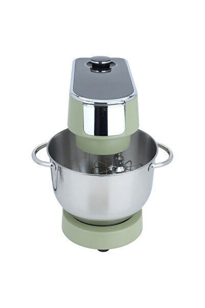 Edison Edison Ultra Digital Electric Mixer, 2180 Watts, 6 Liters, 10 Speeds, 3 Functions, Stainless Steel Bowl, SM-1555N - Green