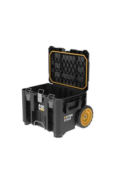Caterpillar CAT DA41004 HYPER STACK -60-Liter Heavy-Duty Lockable Tool Case