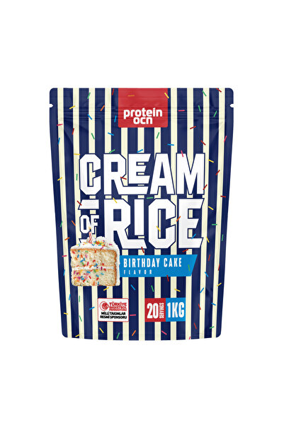 Proteinocean Cream Of Rice | Pirinç Kreması - Birthday Cake - 1kg - 20 Servis