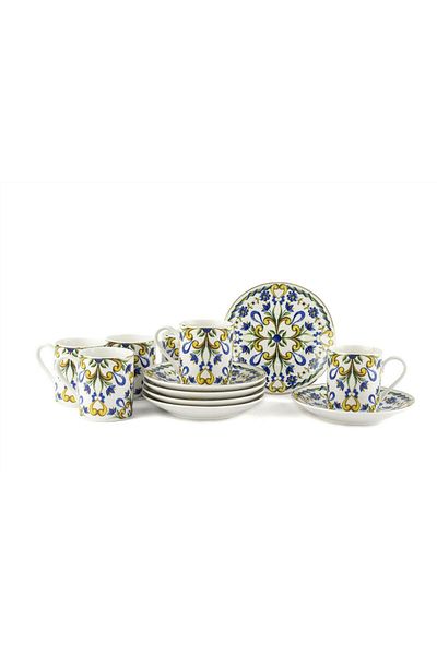 Mikasa Moor Provence Set of 6 Coffee Cups 100Cc