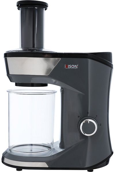Edison محضر طعام وخلاط 3 في 1 من إيديسون، رمادي غامق، 0.6 لتر، 300 واط، سرعتان