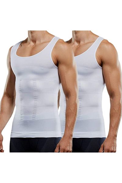 MİSTİRİK Tricou cu corset alb model Torenova - Design de tuns și topire a burticii