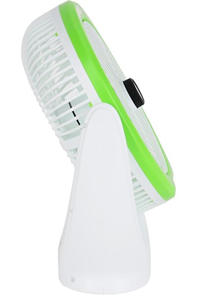 Olsenmark 6" Rechargeable Mini Fan - Cob Light With Long Working Hours And 3 Wind Speed