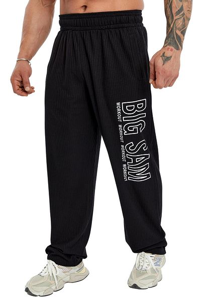 Big Sam Men's Sweatpants Straight Leg Sports Pants Big Sam 915