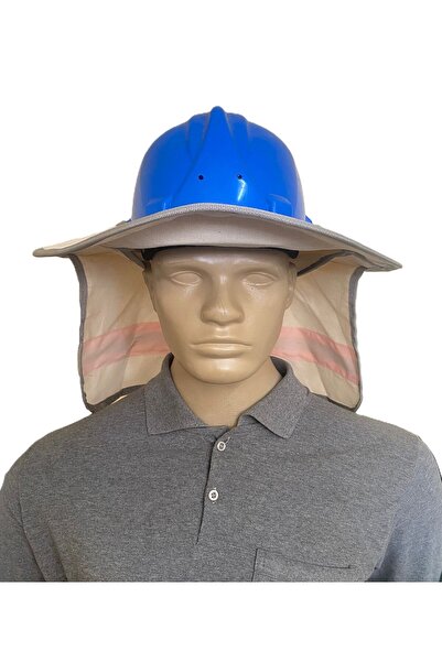 Hunsafety Baret Güneşliği Tam Kenarlı Baş Ve Boyun Korumalı Güneş Koruyuculuğ...