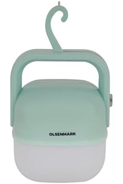 Olsenmark Rechargeable Led Lantern Blue White – 15hr Runtime 1w 30 Smd Leds Search Light For Home Outdoor