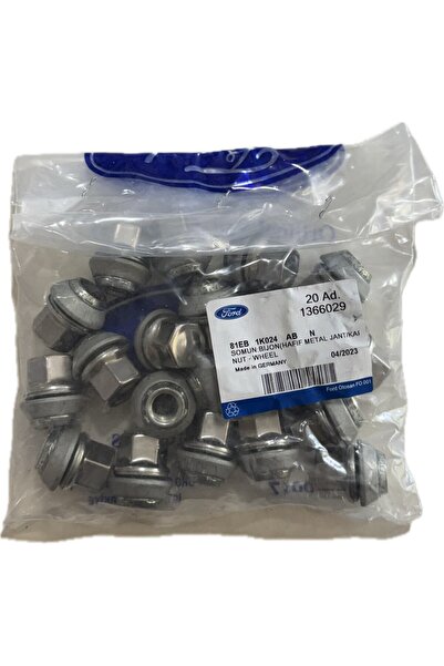 OEM Focus-Fiesta-Mondeo-C-Max-B-Max Nikelajlı Paslanmaz Çelik Bijon Somunu 20...