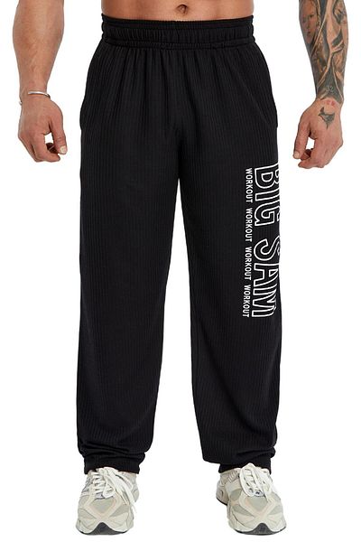 Big Sam Men's Sweatpants Straight Leg Sports Pants Big Sam 915